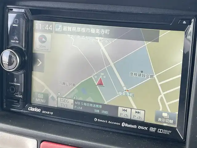 マツダ スクラム ワゴン PZターボ 滋賀県 2015(平27)年 4.5万km ムーンライトバイオレットパールメタリック 社外メモリナビ/(地デジTV CD DVD AM FM)/衝突軽減ブレーキ/横滑り防止装置/片側パワースライドドア/ステアリングリモコン/シートヒーター/プッシュスタート/スマートキー/ETC/純正フロアマット/電動格納ミラー/ドアバイザー/HIDヘッドライト/オートライト/純正14インチAW/クラリオンスピーカー積載