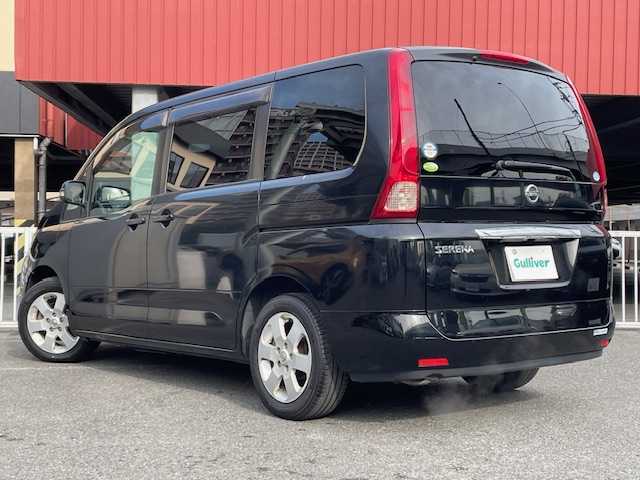 日産 セレナ 20S 神奈川県 2008(平20)年 12.8万km スーパーブラック ワンオーナー/純正HDDナビ/・ラジオ/CD/DVD/BT/AUX/バックカメラ/片側パワースライドドア/ETC/純正16インチAW/ウォークスルー/オートライト/純正ハロゲンヘッドライト/インテリジェントキー×2/ドアバイザー/純正フロアマット/取扱説明書/新車時保証書