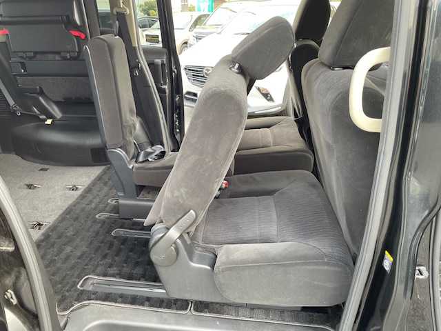 日産 セレナ 20S 神奈川県 2008(平20)年 12.8万km スーパーブラック ワンオーナー/純正HDDナビ/・ラジオ/CD/DVD/BT/AUX/バックカメラ/片側パワースライドドア/ETC/純正16インチAW/ウォークスルー/オートライト/純正ハロゲンヘッドライト/インテリジェントキー×2/ドアバイザー/純正フロアマット/取扱説明書/新車時保証書