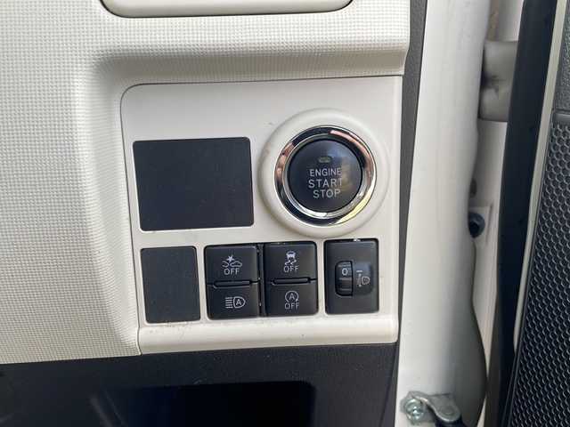 ダイハツ ムーヴ キャンバス X メイクアップ SA Ⅲ 福島県 2018(平30)年 4.5万km パールホワイトⅢ/ナチュラルベージュマイカメタリック 2トーン ワンオナ　スマアシIII　純正ナビ　ＢＴ　バックＣ　フルセグ　両側スライド　ハロゲンヘッドライト　フォグランプ　オートライト　オートハイビーム　ステリモ　電格ミラー　衝突軽減　スマートキー　ドアバイザー