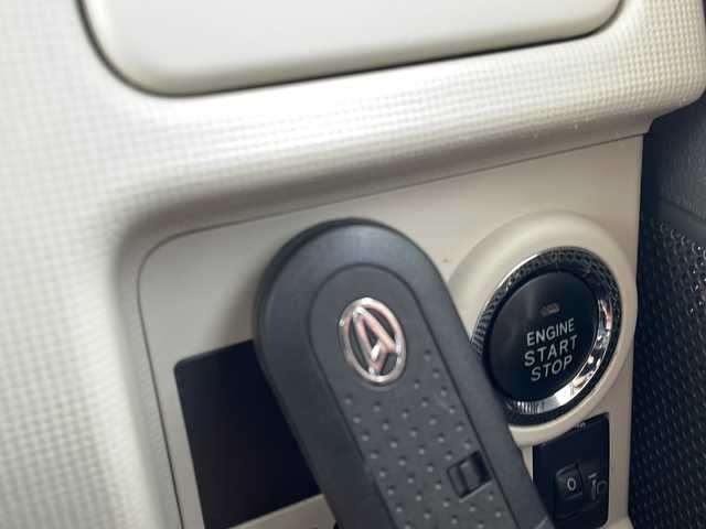 ダイハツ ムーヴ キャンバス X メイクアップ SA Ⅲ 福島県 2018(平30)年 4.5万km パールホワイトⅢ/ナチュラルベージュマイカメタリック 2トーン ワンオナ　スマアシIII　純正ナビ　ＢＴ　バックＣ　フルセグ　両側スライド　ハロゲンヘッドライト　フォグランプ　オートライト　オートハイビーム　ステリモ　電格ミラー　衝突軽減　スマートキー　ドアバイザー