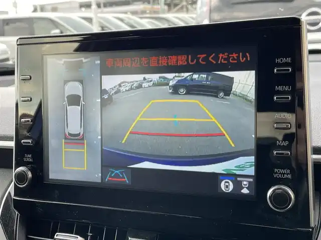 トヨタ カローラ クロス ハイブリッド S 東京都 2022(令4)年 3.5万km ダークブルーマイカM 純正ディスプレイオーディオ/パノラミックビューモニター/プリクラッシュセーフティ/レーンディパーチャーアラート/ブラインドスポットモニター/アダプティブクルーズコントロール/ETC2.0/ドライブレコーダー/純正AW