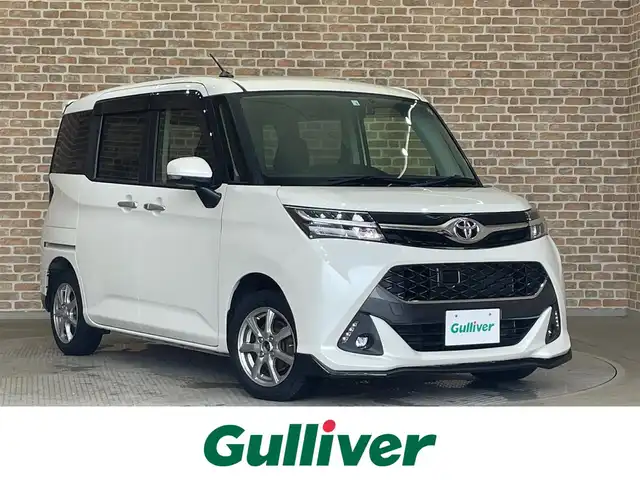 トヨタ タンク カスタムG 岩手県 2018(平30)年 8.3万km パールホワイトⅢ ワンオーナー　ナビ　バックＣ　フルセグ　Ｂｌｕｅｔｏｏｔｈ　両側電動スライドドア　クルコン　前後ドラレコ　ワイパーデアイサー　スマートキー　電格ミラー　オートＬＥＤライト　フォグ　ドアバイザー