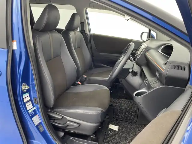 トヨタ シエンタ G クエロ 群馬県 2019(平31)年 5.9万km コバルトブルーメタリック スーパーUVカット/シートヒーターパッケージ/・スーパーUVカット＋IRカット機能付グリーンガラス(フロントドア)/・シートヒーター(運転席/助手席)/・ステアリングヒーター/185/60R15タイヤ/15インチアルミホイール(センターオーナメント付)/=====/純正7インチナビ【型番NSCN-W68】/・FM/AM/CD/SD/Bluetooth/地デジTV/トヨタセーフティセンス/・プリクラッシュセーフティ/・レーンディパーチャーアラート/・オートマチックハイビーム/先行車発進お知らせ機能/クリアランスソナー/バックカメラ/両側パワースライドドア/ハーフレザーシート/純正ビルトインETC/LEDヘッドランプ/LEDフォグランプ/オートライト/ウインカーミラー
