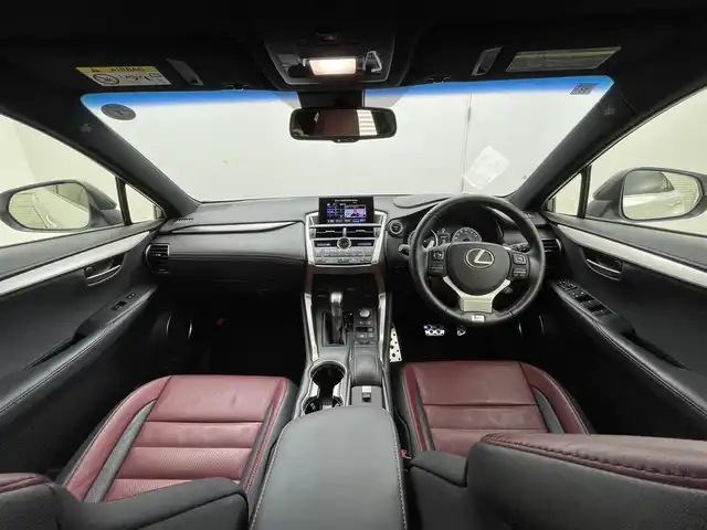 レクサス ＮＸ 300h Fスポーツ 茨城県 2015(平27)年 3.4万km ソニッククォーツ 純正ナビ/フルセグ再生可/ヘッドアップディプレイ/ステアリングヒーター/ブラインドスポットモニター/レザーシート/シートヒーター/エアーシート/純正アルミホイール/純正フロアマット/ビルトインETC