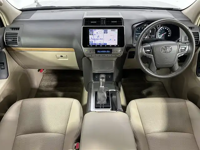 トヨタ ランドクルーザー プラド TX Lパッケージ 大阪府 2023(令5)年 1.5万km アバンギャルドブロンズメタリック サンルーフ 本革シート 純正ナビ(フルセグ/DVD再生/Bluetooth) バックカメラ ETC パワーシート/ヒーター/エアコン 衝突軽減 レーダークルコン クリアランスソナー ルーフレール