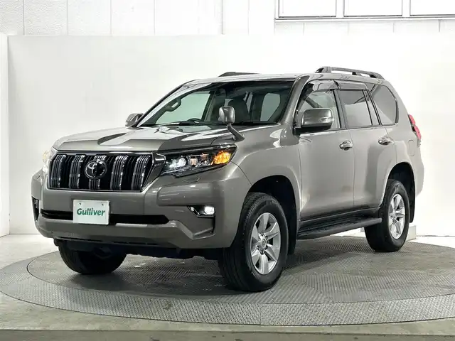 トヨタ ランドクルーザー プラド TX Lパッケージ 大阪府 2023(令5)年 1.5万km アバンギャルドブロンズメタリック サンルーフ 本革シート 純正ナビ(フルセグ/DVD再生/Bluetooth) バックカメラ ETC パワーシート/ヒーター/エアコン 衝突軽減 レーダークルコン クリアランスソナー ルーフレール