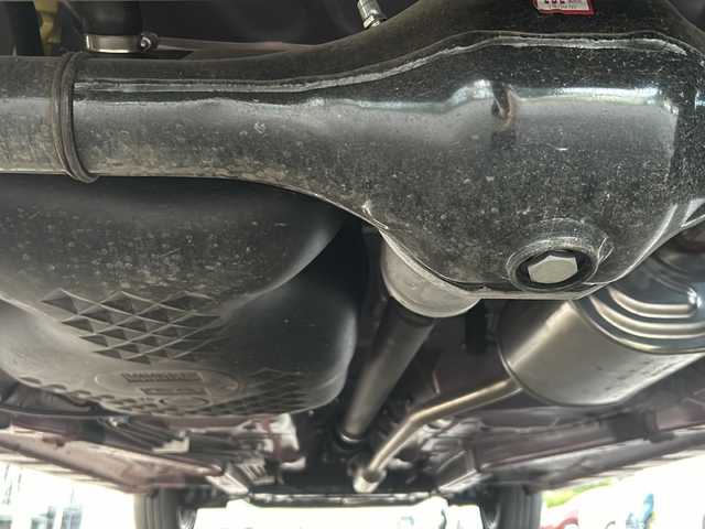 ダイハツ タント カスタム RS 福島県 2023(令5)年 0.3万km ブラックマイカメタリック/ファイアークォーツレッドメタリック 2トーン ターボ　ナビ　全周囲Ｃ　フルセグ　Ｄ席ロングスライドシート　ドラレコ　両側電動スライドドア　ＥＴＣ　ハーフレザーシートヒーター　電動Ｐブレーキ　コーナーセンサー　スマートキー　オートＬＥＤ　フォグ