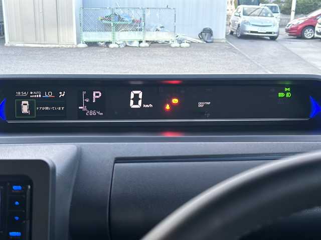 ダイハツ タント カスタム RS 福島県 2023(令5)年 0.3万km ブラックマイカメタリック/ファイアークォーツレッドメタリック 2トーン ターボ　ナビ　全周囲Ｃ　フルセグ　Ｄ席ロングスライドシート　ドラレコ　両側電動スライドドア　ＥＴＣ　ハーフレザーシートヒーター　電動Ｐブレーキ　コーナーセンサー　スマートキー　オートＬＥＤ　フォグ