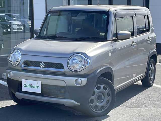 スズキ ハスラー G 道東・釧路十勝 2016(平28)年 10.6万km スチールシルバーM ・４WD/・社外メモリナビ/(CD・DVD・フルセグ・Bluetooth・USB)/・バックカメラ/・ETC/・前席シートヒーター/・ダウンヒルアシスト/・グリップコントロール/・横滑り防止機能/・衝突軽減ブレーキ/・スマートキー/・プッシュスタート/・社外15インチアルミホイール付冬タイヤ積込