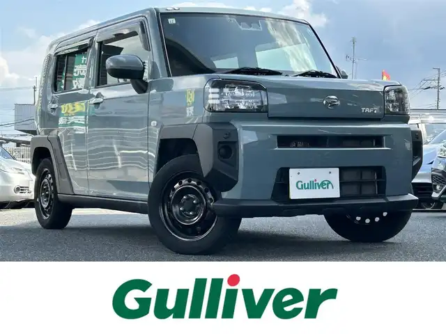 ダイハツ タフト X 奈良県 2021(令3)年 2.6万km レイクブルーメタリック サンルーフ/純正メーカーナビ(KENWOOD)/BT/TV/CD/USB//衝突軽減システム/フルフラットシート/横滑り防止装置/コーナーセンサー/バックカメラ/ETC/オートLEDライト/保証書・取説付