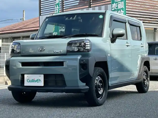 ダイハツ タフト X 奈良県 2021(令3)年 2.6万km レイクブルーメタリック サンルーフ/純正メーカーナビ(KENWOOD)/BT/TV/CD/USB//衝突軽減システム/フルフラットシート/横滑り防止装置/コーナーセンサー/バックカメラ/ETC/オートLEDライト/保証書・取説付