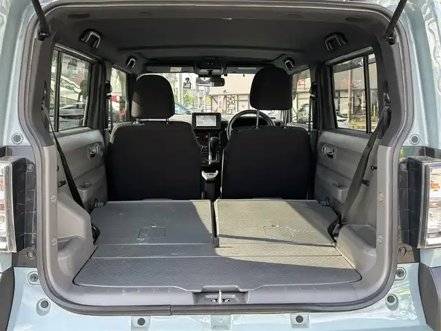 ダイハツ タフト X 奈良県 2021(令3)年 2.6万km レイクブルーメタリック サンルーフ/純正メーカーナビ(KENWOOD)/BT/TV/CD/USB//衝突軽減システム/フルフラットシート/横滑り防止装置/コーナーセンサー/バックカメラ/ETC/オートLEDライト/保証書・取説付