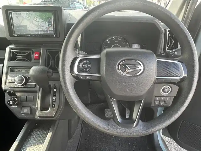 ダイハツ タフト X 奈良県 2021(令3)年 2.6万km レイクブルーメタリック サンルーフ/純正メーカーナビ(KENWOOD)/BT/TV/CD/USB//衝突軽減システム/フルフラットシート/横滑り防止装置/コーナーセンサー/バックカメラ/ETC/オートLEDライト/保証書・取説付