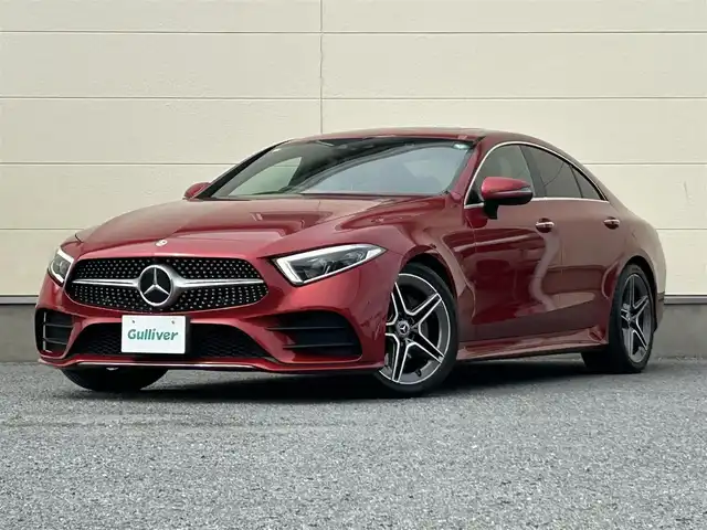 メルセデス・ベンツ ＣＬＳ２２０ｄ スポーツ エクスクルーシブPKG 茨城県 2018(平30)年 2.8万km ヒヤシンスレッド 純正ナビ/サンルーフ/ブルメスターサラウンドシステム/クルーズコントロール/ＥＴＣ/パドルシフト/純正前方ドライブレコーダー/レザーシート/Ｄ＋Ｎ席シートヒーター／エアシート/Ｄ＋Ｎ席パワーシート/パワーバックドア/純正アルミホイール(19インチ)/エアバッグ(W＋サイド)/スペアキー