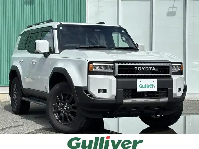 トヨタ ランドクルーザー ２５０ VX 福岡県 2024(令6)年 1万km プラチナホワイトパールマイカ 〇ワンオーナー/〇サンルーフ/〇純正12.3インチナビ/〇フルセグTV/〇パワーバックドア/〇バックカメラ/〇ビルトインETC2.0/〇レーダークルーズコントロール/〇コーナーセンサー/〇セーフティセンス/〇BSM/〇パノラミックビューモニター/〇LEDヘッドランプ/〇LEDフロントフォグランプ/〇左右独立温度調整オートエアコン/〇ブラック革シート/〇デジタルインナーミラー/〇ルーフレール/〇純正18インチアルミホイール/〇スマートエントリー/スタートシステム/〇禁煙車