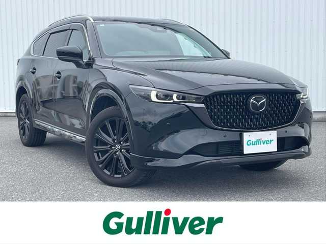 マツダ ＣＸ－８ XD スポーツアピアランス 滋賀県 2023(令5)年 2.2万km ジェットブラックマイカ BOSE/サンルーフ/純正ナビ/(Bluetooth/フルセグ/carplay)/i-ACTIVSENSE/・レーダークルーズコントロール/・レーンキープアシスト/・360°ビュー・モニター/・衝突軽減ブレーキ/・標識認識/レザーシート/シートヒーター/ベンチレーション/パワーシート/ステアリングヒーター/電動リアゲート/電動パーキング/ブレーキホールド/LEDオートライト/Autoハイビーム/前後ドライブレコーダー/電動格納ミラー/ETC/USB/スペアキー