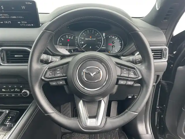 マツダ ＣＸ－８ XD スポーツアピアランス 滋賀県 2023(令5)年 2.2万km ジェットブラックマイカ BOSE/サンルーフ/純正ナビ/(Bluetooth/フルセグ/carplay)/i-ACTIVSENSE/・レーダークルーズコントロール/・レーンキープアシスト/・360°ビュー・モニター/・衝突軽減ブレーキ/・標識認識/レザーシート/シートヒーター/ベンチレーション/パワーシート/ステアリングヒーター/電動リアゲート/電動パーキング/ブレーキホールド/LEDオートライト/Autoハイビーム/前後ドライブレコーダー/電動格納ミラー/ETC/USB/スペアキー