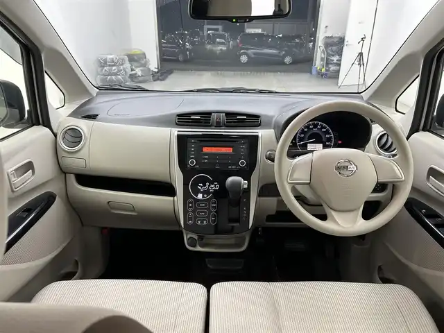 日産 デイズ X 宮城県 2017(平29)年 3.1万km ホワイトパール 純正オーディオ/D席シートヒーター/純正フロアマット/純正ドアバイザー/社外１４インチアルミホイール