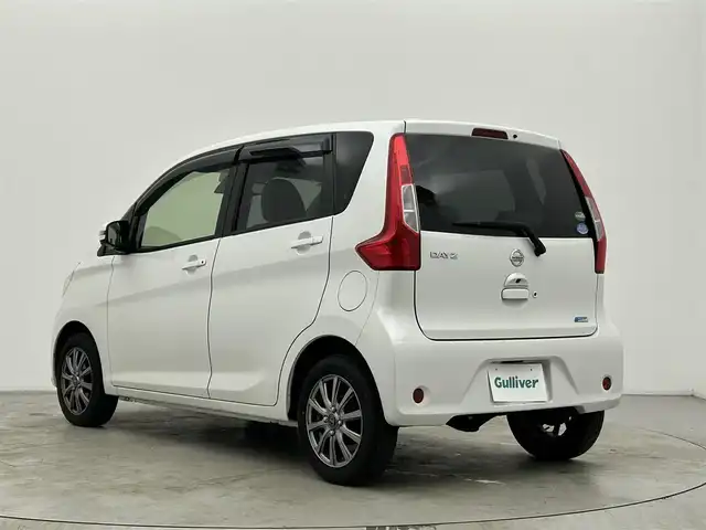 日産 デイズ X 宮城県 2017(平29)年 3.1万km ホワイトパール 純正オーディオ/D席シートヒーター/純正フロアマット/純正ドアバイザー/社外１４インチアルミホイール