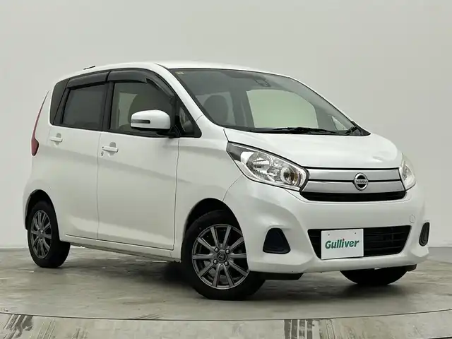 日産 デイズ X 宮城県 2017(平29)年 3.1万km ホワイトパール 純正オーディオ/D席シートヒーター/純正フロアマット/純正ドアバイザー/社外１４インチアルミホイール