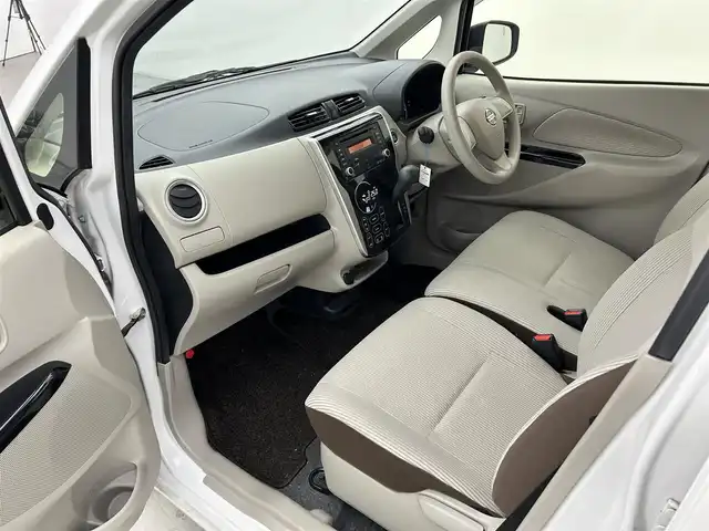 日産 デイズ X 宮城県 2017(平29)年 3.1万km ホワイトパール 純正オーディオ/D席シートヒーター/純正フロアマット/純正ドアバイザー/社外１４インチアルミホイール