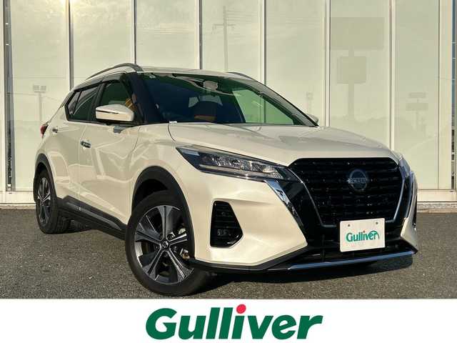 日産 キックス X ツートーンインテリアED 福岡県 2020(令2)年 9.9万km ブリリアントホワイトパール 純正９インチナビ/　（AM/FM/iPod/SD/USB/BT/CD/DVD/TV）/アラウンドビュー/ドライブレコーダー（前後）/デジタルインナーミラー/シートヒーター（D席＋N席）/ヒートステアリング/ETC/プロパイロット/　・クルーズコントロール/　・レーンキープアシスト/　・衝突軽減ブレーキ/オートホールド/電動パーキングブレーキ/ステアリングスイッチ/フォグランプ/プッシュスタート/電格ミラー