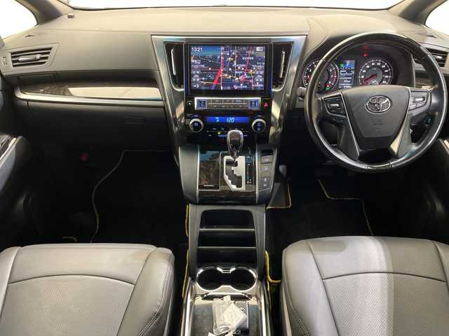 トヨタ ヴェルファイア Z Aエディション ゴールデンアイズ 愛媛県 2016(平28)年 8.2万km ホワイトパールクリスタルシャイン モデリスタエアロ/ツインムーンルーフ/ＡＬＰＩＮＥ10型ナビ/フルセグTV　Bluetooth DVD再生可/バックカメラ/ＡＬＰＩＮＥ12.8インチフリップダウンモニター/レザー調シートカバー/パワーバックドア/ＥＴＣ/ドライブレコーダー/両側電動スライドドア/電動リアゲート/衝突被害軽減ブレーキ/ＬＥＤライト