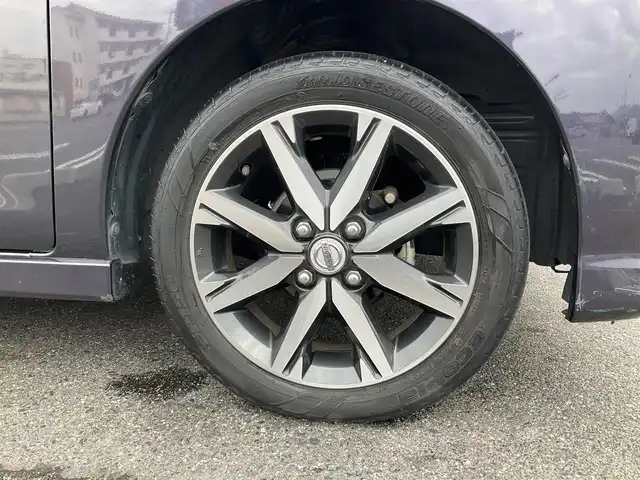 日産 デイズ ルークス HWS X Vセレクション 滋賀県 2019(平31)年 1.9万km プレミアムパープルP ワンオーナー/エマージェンシーブレーキ/踏み間違い防止アシスト/純正ナビ/Bluetooth、DVD、CD、フルセグテレビ/アラウンドビューモニター/ETC/両側パワースライドドア/純正前後ドライブレコーダー/ハーフレザーシート/タッチパネル式エアコン/LEDヘッドライト/純正15インチアルミホイール/取扱説明書/保証書/