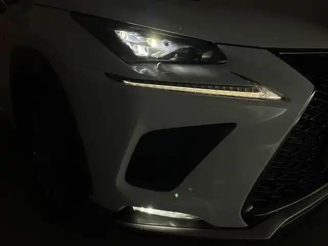 レクサス ＮＸ 300 Fスポーツ 群馬県 2018(平30)年 4.7万km ホワイトノーヴァガラスフレーク ブラインドスポットモニター/リアクロストラフィックアラート/＝＝＝＝＝/純正10.3インチナビ/・AM/FM/CD/DVD/SD/USB/AUX/Bluetooth/フルセグTV/Miracast/バックカメラ/左サイドカメラ/パワーバックドア/Lexus Safety System ＋/・プリクラッシュセーフティシステム（歩行者検知機能付衝突回避支援タイプ）/・レーンディパーチャーアラート（ステアリング制御機能付）/・オートマチックハイビーム/・レーダークルーズコントロール(全車速追従機能付)/パドルシフト/前席パワーシート/シートヒーター/ベンチレーション/運転席メモリー機能/ステアリングヒーター/電動パーキングブレーキ/オートブレーキホールド/プッシュスタート/スマートキー