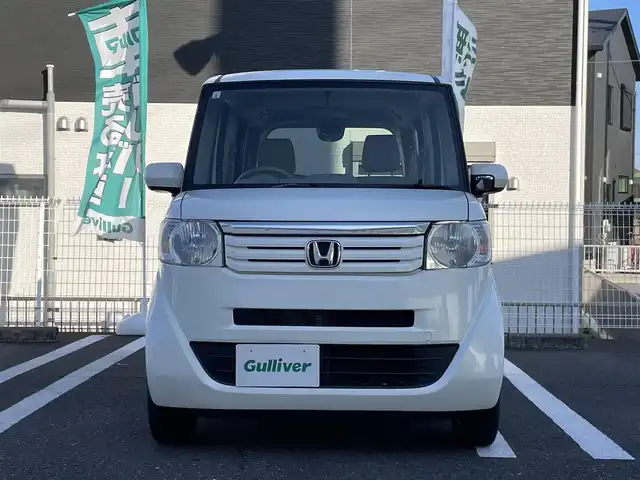 ホンダ Ｎ ＢＯＸ G 三重県 2014(平26)年 7万km プレミアムホワイトパール 純正ナビ/（AM/FM/TV/CD/DVD）/ワンセグTV/バックカメラ/スライドドア/プッシュスタート