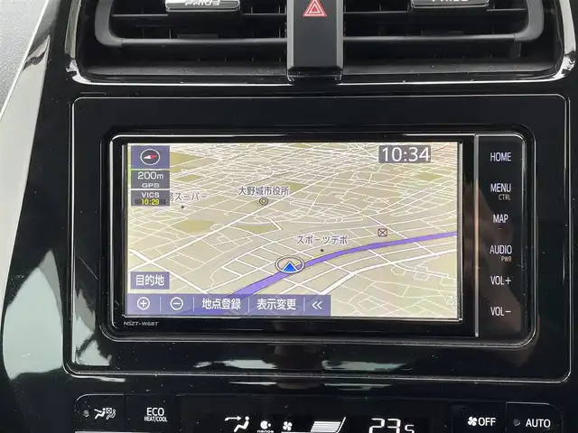 トヨタ プリウス SセーフティプラスⅡ 福岡県 2021(令3)年 8.4万km プラチナホワイトパールマイカ 純正7型メモリーナビ/（フルセグTV/BT/CD/DVD）/バックモニター/トヨタセーフティー/コーナーセンサー/レーダークルコン/BSM/前後ドラレコ/純正LEDヘッドライト/フォグランプ/スペアキー/Pスタート/純正フロアマット