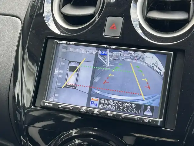 日産 ノート e－パワー X Vセレクション 静岡県 2020(令2)年 7.6万km ダークメタルグレー インテリジェントエマージェンシーブレーキ/７型メモリナビ/ＤＶＤ再生/ＢＴオーディオ/全周囲カメラ/デジタルルームミラー/ETC/LDW(車線逸脱警報)/前後コーナーセンサー/LEDヘッドライト/オートライト/フルオートエアコン/スペアキー/純正15AW