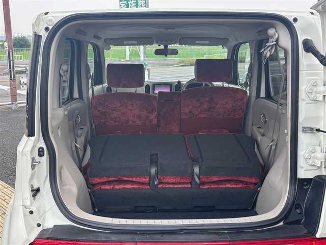 日産 キューブ 15X パーティーレッドセレ 京都府 2011(平23)年 2.8万km ホワイトパール ・SDナビ(AVIC-MRZ99)/　ワンセグ/　CD/DVD再生/　SD再生/・プッシュスタート/・電格ミラー/・ECOモード/・ETC/・外品15インチAW/・スペアキー/・取説/保証書