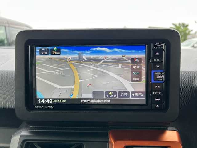ダイハツ タフト G ターボ 静岡県 2020(令2)年 2.3万km フォレストカーキメタリック ワンオーナー/純正ナビ/・フルセグTV/・Bluetooth接続/・DVD再生/・USB入力端子/スマートアシスト/・全車速追従機能付ACC/・レーンキープコントロール/・ふらつき警報/・路側逸脱警報機能/・車線逸脱警報機能/車線逸脱抑制制御機能/360°ビュー/ガラスルーフ/プッシュスタート/スマートキー/電動パーキングブレーキ/オートブレーキホールド/ETC/ドラレコ/前席シートヒーター/LEDオートライト・オートハイビーム/純正15インチアルミホイール/取扱説明書/保証書