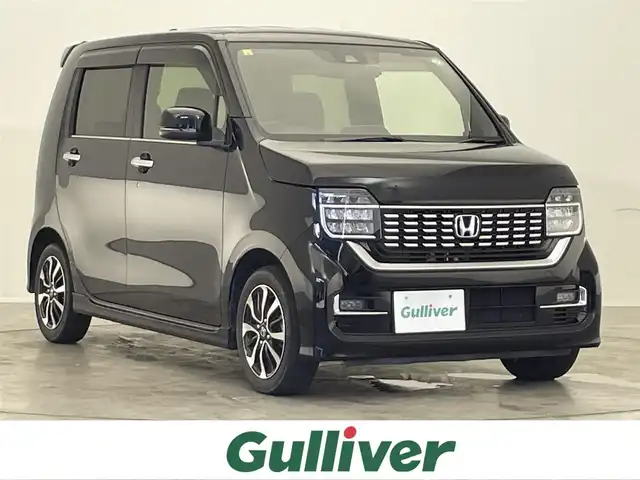 ホンダ Ｎ ＷＧＮ カスタム L ホンダセンシング 滋賀県 2020(令2)年 5.2万km クリスタルブラックパール 純正ナビ/CD/DVD/Bluetooth/USB/フルセグテレビ/バックカメラ/ホンダセンシング/・衝突軽減ブレーキ/・誤発進抑制機能/・歩行者事故低減ステアリング/・先行車発進お知らせ機能/・標識認識機能/・路外逸脱抑制機能/・渋滞追従機能付アダプティブクルーズコントロール/・車線維持支援システム/・オートハイビーム/ビルトインETC/LEDヘッドライト/オートライト/パーキングセンサー（リア）/運転席シートヒーター /プッシュスタート /スマートキー