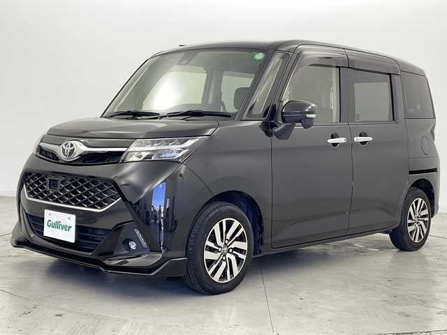 トヨタ タンク カスタムG S 宮城県 2017(平29)年 6.7万km ブラックマイカメタリック スマートアシストII/・衝突軽減ブレーキ/・レーンキープアシスト/両側パワースライドドア/純正ナビ　/・地図SD未挿入の為確認不可/フルセグTV/LEDヘッドライト　/LEDフォグライト　/ETC　/クルーズコントロール　/純正フロアマット　/純正14インチアルミホイール　/ロールサンシェード　/アイドリングストップ　/横滑り防止装置/プッシュスタート/スマートキー×2