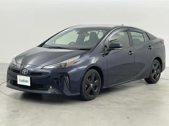 トヨタ プリウス S ツーリングセレ ブラックED 福岡県 2022(令4)年 5万km ブラッキッシュアゲハガラスフレーク 純正ＤＡナビ　/全方位カメラ　/ビルトインＥＴＣ　/前後ドラレコ　/レーダークルーズコントロール　/コーナーセンサー　/衝突軽減ブレーキ　/レーンキープ　/アクセル踏み間違い防止　/シートヒーター　/純正１７インチＡＷ　/ＬＥＤヘッドライト