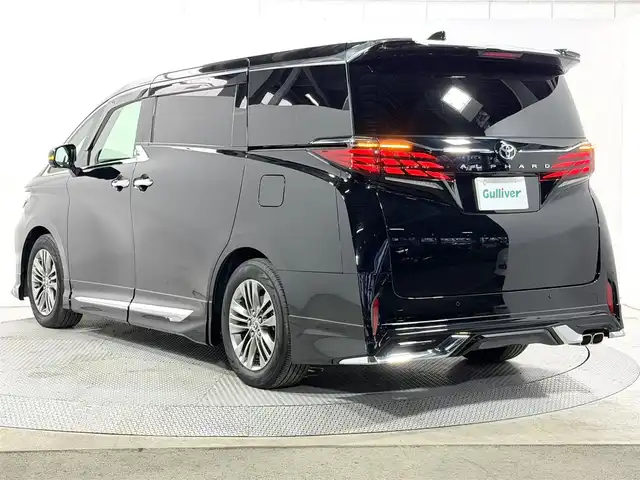 トヨタ アルファード Z 大阪府 2023(令5)年 0.9万km ブラック 左右独立ムーンルーフ 黒革 モデリスタエアロ 純正14incナビTV 360カメラ 後席モニター ヘッドアップD デジタルインナーミラー パワーシート/ヒーター/エアコン 電動リアゲート レーダーC 衝突軽減B BSM