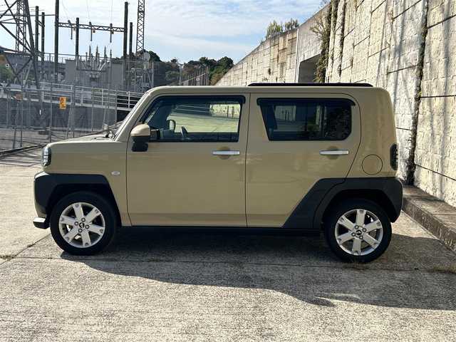 ダイハツ タフト G 長崎県 2021(令3)年 3.9万km サンドベージュメタリック ワンオーナー/ガラスルーフ/純正メモリナビ/（CD/DVD/BT/フルセグ）/バックカメラ/衝突軽減システム/レーンアシスト/前後ソナー/シートヒーター/ステアリングスイッチ/ドライブレコーダー/ルーフレール/オートライト/純正15インチAW/ETC