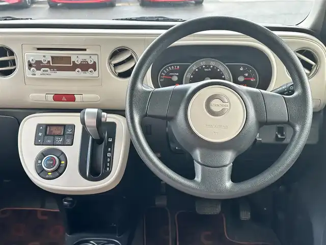 ダイハツ ミラ ココア プラスX 島根県 2014(平26)年 6万km ラベンダーメタリックオパール 登録時走行距離　59380km/ワンオーナー/取扱説明書/保証書/純正オーディオ（AM/FM/CD/AUX)/オートエアコン/アイドリングストップ/LEDヘッドライト/ドアバイザー/ルーフレール/パワーステアリング/パワーウィンドウ/スマートキー/純正フロアマット/盗難防止装置/ETC