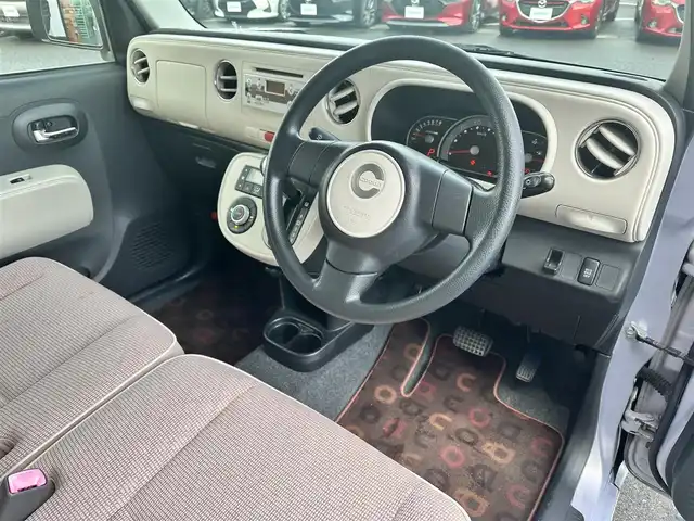 ダイハツ ミラ ココア プラスX 島根県 2014(平26)年 6万km ラベンダーメタリックオパール 登録時走行距離　59380km/ワンオーナー/取扱説明書/保証書/純正オーディオ（AM/FM/CD/AUX)/オートエアコン/アイドリングストップ/LEDヘッドライト/ドアバイザー/ルーフレール/パワーステアリング/パワーウィンドウ/スマートキー/純正フロアマット/盗難防止装置/ETC