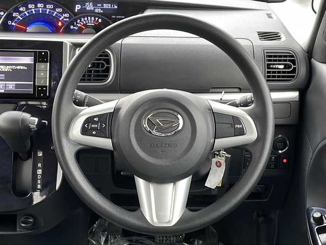 ダイハツ タント カスタムX トップED LTD SAⅢ 道東・釧路十勝 2018(平30)年 9.1万km ブラックマイカメタリック 4WD/純正ナビ　NSZN-W680/(AM/FM/CD/DVD/BT)/純正エンジンスターター/純正ドライブレコーダー　前のみ/ETC/アラウンドビューモニター/バックカメラ/両側パワースライドドア/ハーフレザーシート/シートヒーター　運転席のみ/夏タイヤ積込/純正14インチAW/純正フロアマット/パーキングアシスト/コーナーセンサー　後ろのみ/レーンキープアシスト/オートライト/オートマチックハイビーム/ライトレベライザー/フォグランプ/ABS/横滑り防止装置/スペアキー/USB入力端子