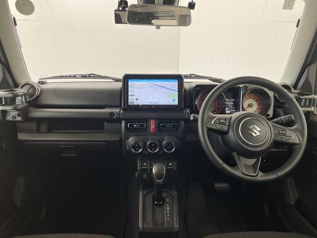 スズキ ジムニー シエラ JC 群馬県 2024(令6)年 1.3万km ジャングルグリーン ４ＷＤターボ　９型ナビ　バックカメラ　ＥＴＣ　前後ドラレコ　クルーズコントロール　衝突被害軽減ブレーキ　レーンアシスト　シートヒーター　LEDヘッドライト　オートライト　スマートキー　禁煙車