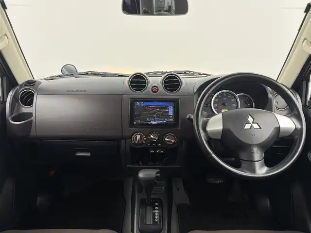 三菱 パジェロ ミニ ナビエディション VR 愛知県 2009(平21)年 10.9万km アメジストブラック 社外ナビ（フルセグ、CD、DVD、Bluetooth）/ETC/純正AW積込み/オートライト/純正フロアマット
