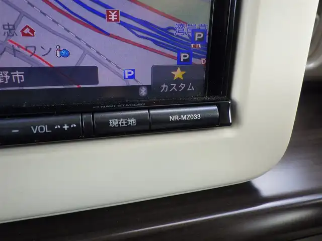 スズキ ラパン F リミテッド 千葉県 2017(平29)年 4.7万km フォーンベージュM スズキセーフティサポート/社外メモリーナビ/地デジTV/【DVD/CD再生機能　Bluetooth接続】/運転席シートヒーター/革巻きステアリング/HIDヘッドライト/ウインカーミラー/純正14インチアルミホイル/携帯リモコン