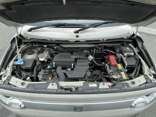 スズキ ラパン G 群馬県 2022(令4)年 0.3万km フォーンベージュM 純正ナビ・フルセグＴＶ・Ｂｌｕｅｔｏｏｔｈ・ＣＤ・ＤＶＤ　/運転席シートヒーター　/衝突軽減ブレーキ　/コーナーセンサー　/レーンアシスト　/ドライブレコーダー　/純正フロアマット　/スマートキー２本　/オートライト