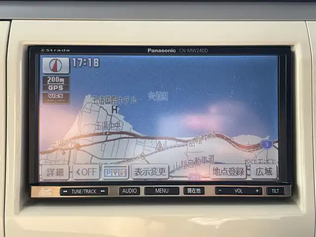 スズキ ラパン G 島根県 2013(平25)年 8.4万km アロマティックアクアメタリック 社外ナビ/CD/DVD/DTV/スマートキー/プッシュスタート /純正フロアマット/ドアバイザー/ヘッドライトレベライザー /社外アルミホイール