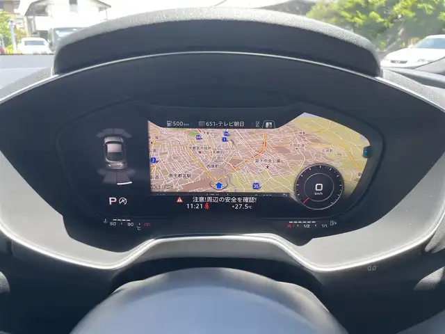 アウディ ＴＴクーペ 1．8 TFSI Sライン 栃木県 2018(平30)年 3.7万km ミトスブラックメタリック Sラインパッケージ/マトリクスLEDヘッドライト/バーチャルコックピット/アドバンストキー /ハーフレザー /クルーズコントロール/ナビ/バックカメラ/フルセグTV/ETC/パーキングエイド /ドライブレコーダー