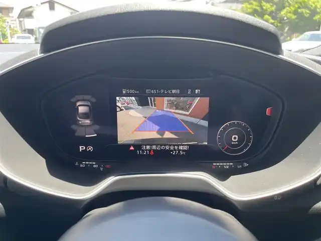 アウディ ＴＴクーペ 1．8 TFSI Sライン 栃木県 2018(平30)年 3.7万km ミトスブラックメタリック Sラインパッケージ/マトリクスLEDヘッドライト/バーチャルコックピット/アドバンストキー /ハーフレザー /クルーズコントロール/ナビ/バックカメラ/フルセグTV/ETC/パーキングエイド /ドライブレコーダー